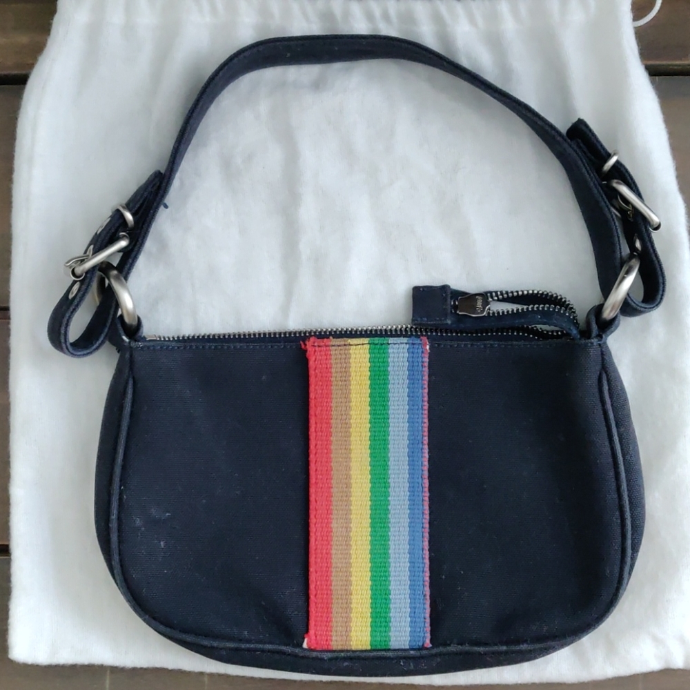 Vintage Marc Jacobs Canvas Pochette Lampo Zipper